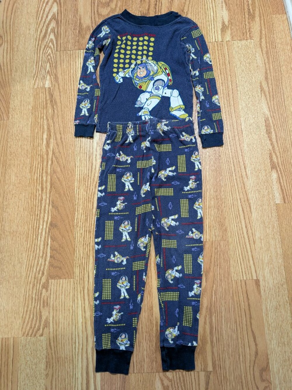 Vintage Disney Store Buzz Lightyear Pajamas Toy Story 6/6X